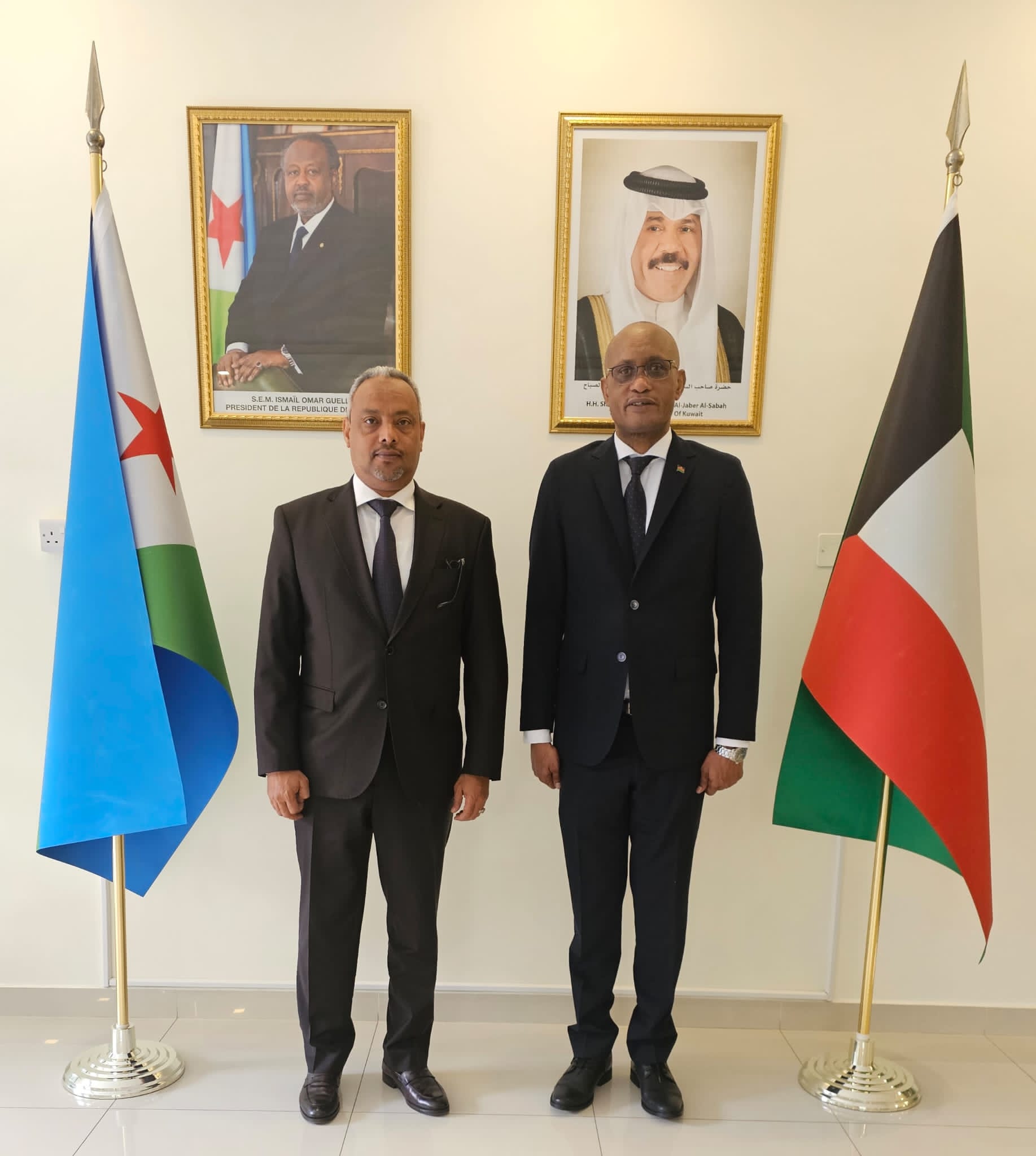 زيارة سفير جمهورية ملاوي لدى الكويت لسفارة
